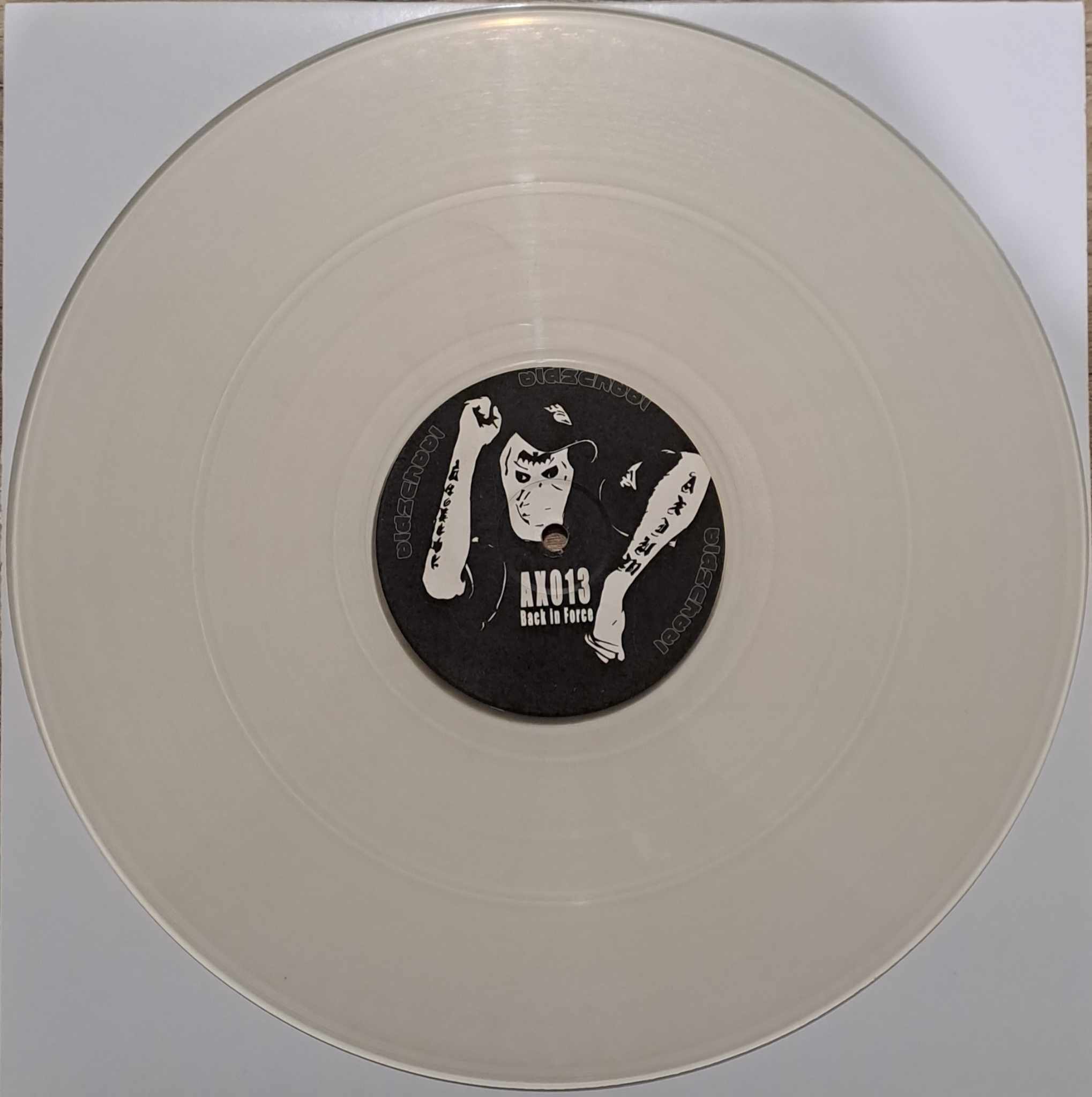 Axium 13 (transparent) - vinyle freetekno